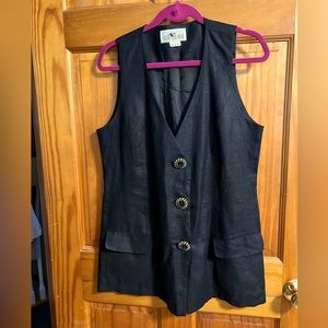 Club France Black Line Shirt Vest Size 12